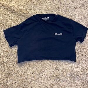 Alphalete pump cover. Size xsmall. Navy blue color.